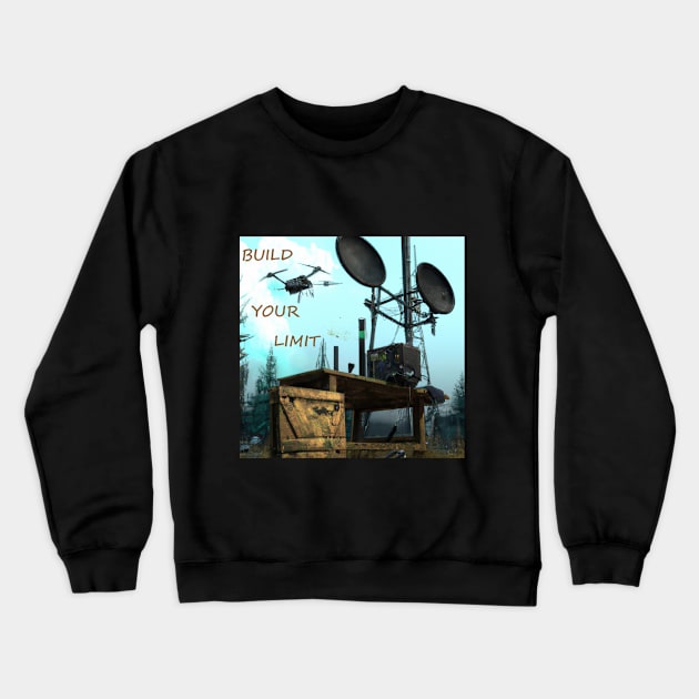 Build Your Limit! Crewneck Sweatshirt by Off-Grid FPV